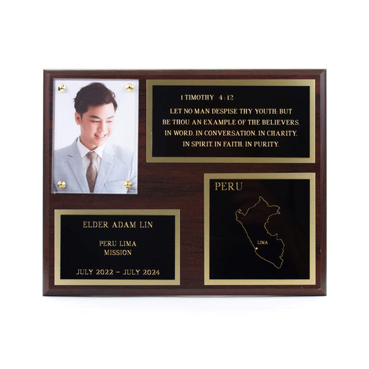 Missionary Plaque