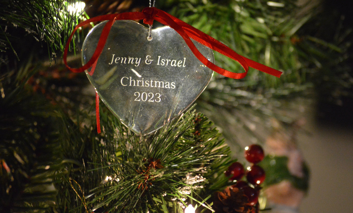 Crystal Holiday Ornaments