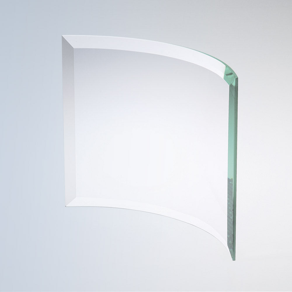 Beveled Bent Glass