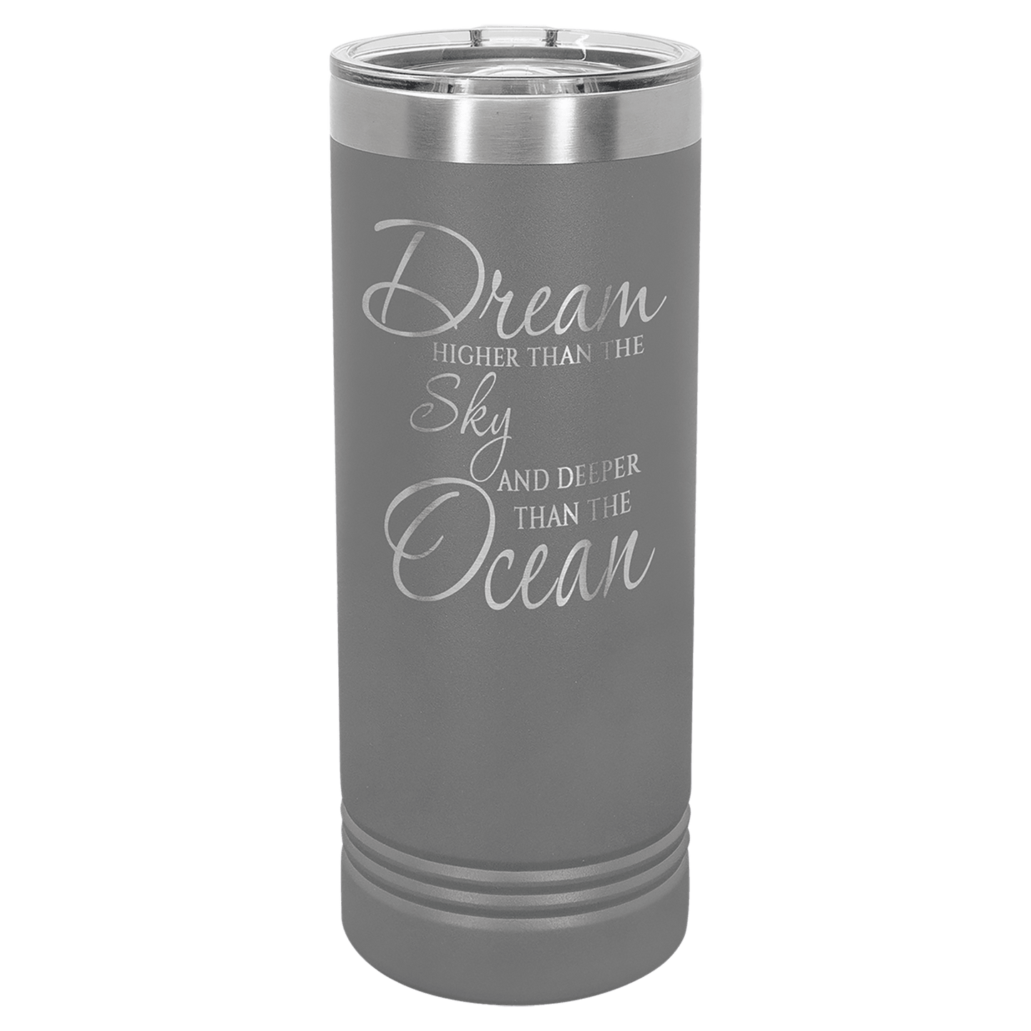 Polar Camel 22 oz. Skinny Tumbler with Slider Lid