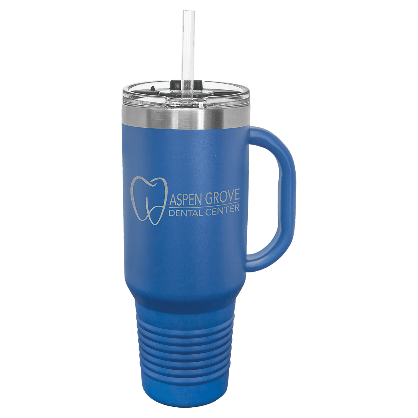 Polar Camel 40 oz. Travel Mug with Handle (Straw Included)