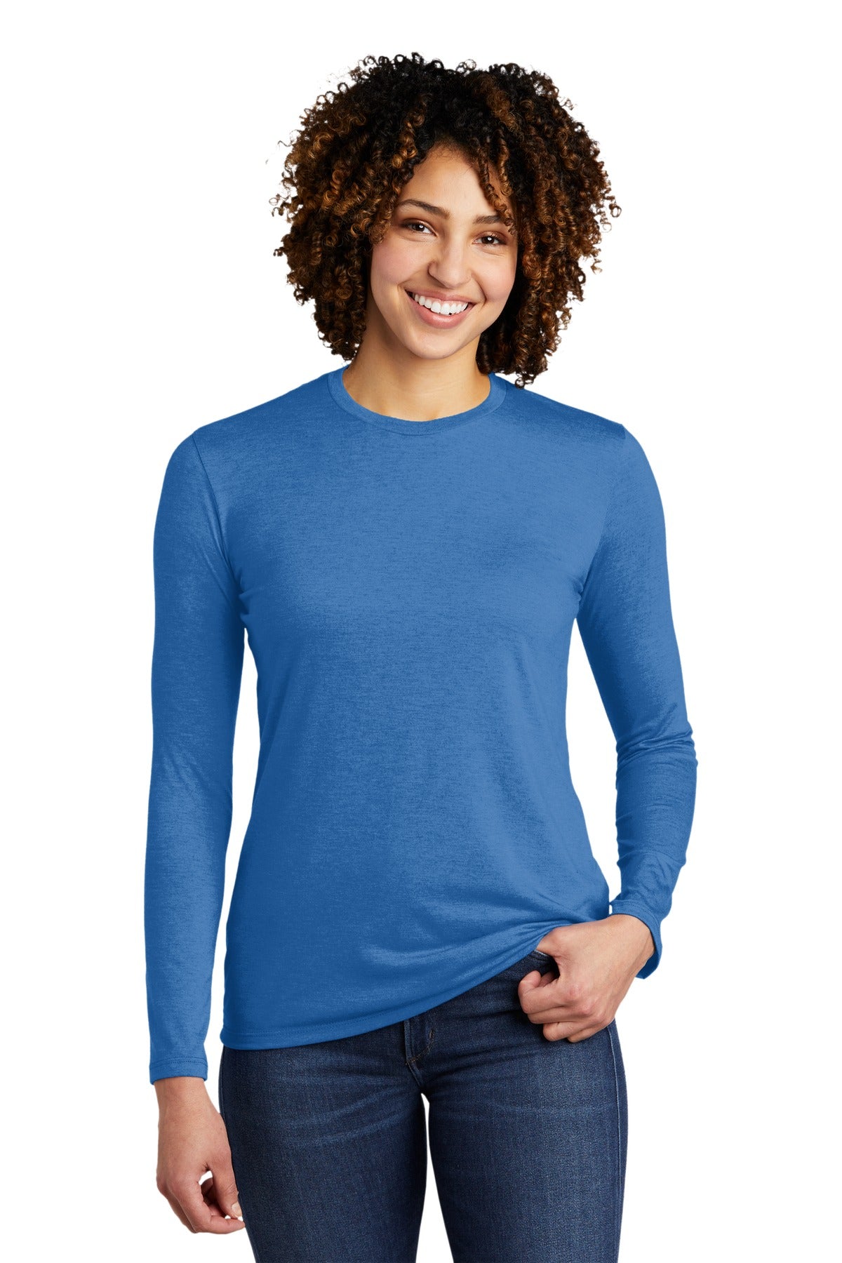 Allmade ® Women's Tri-Blend Long Sleeve Tee AL6008