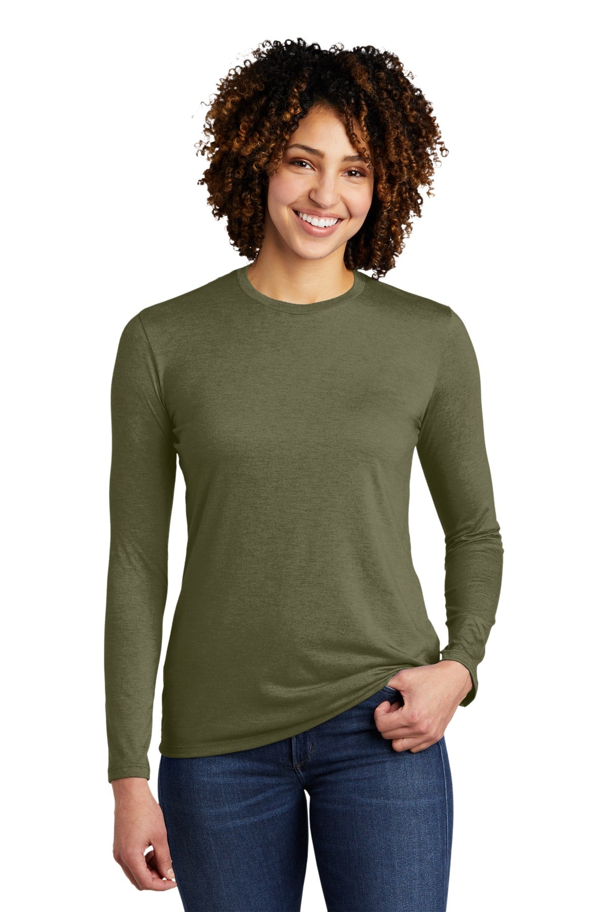 Allmade ®  Women's Tri-Blend Long Sleeve Tee AL6008