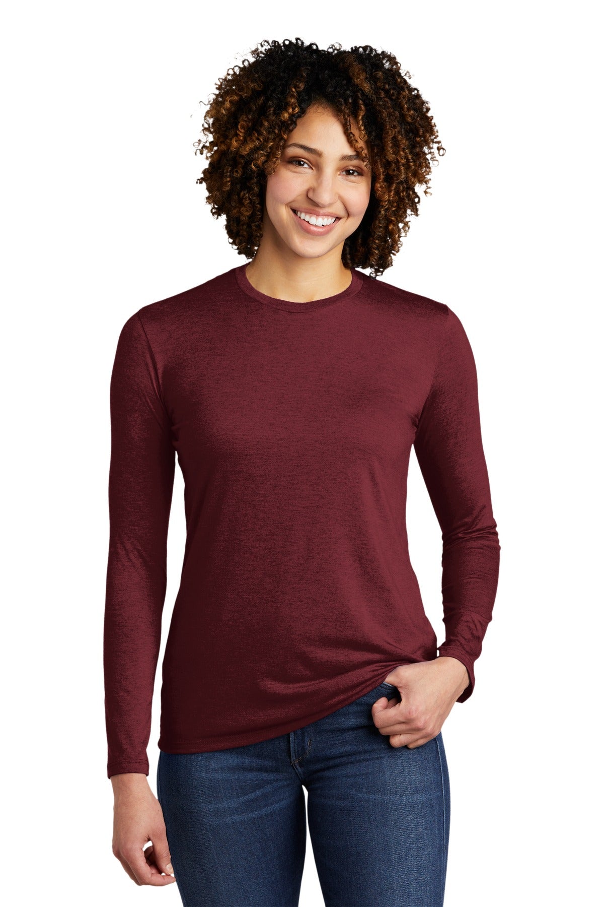 Allmade ® Women's Tri-Blend Long Sleeve Tee AL6008
