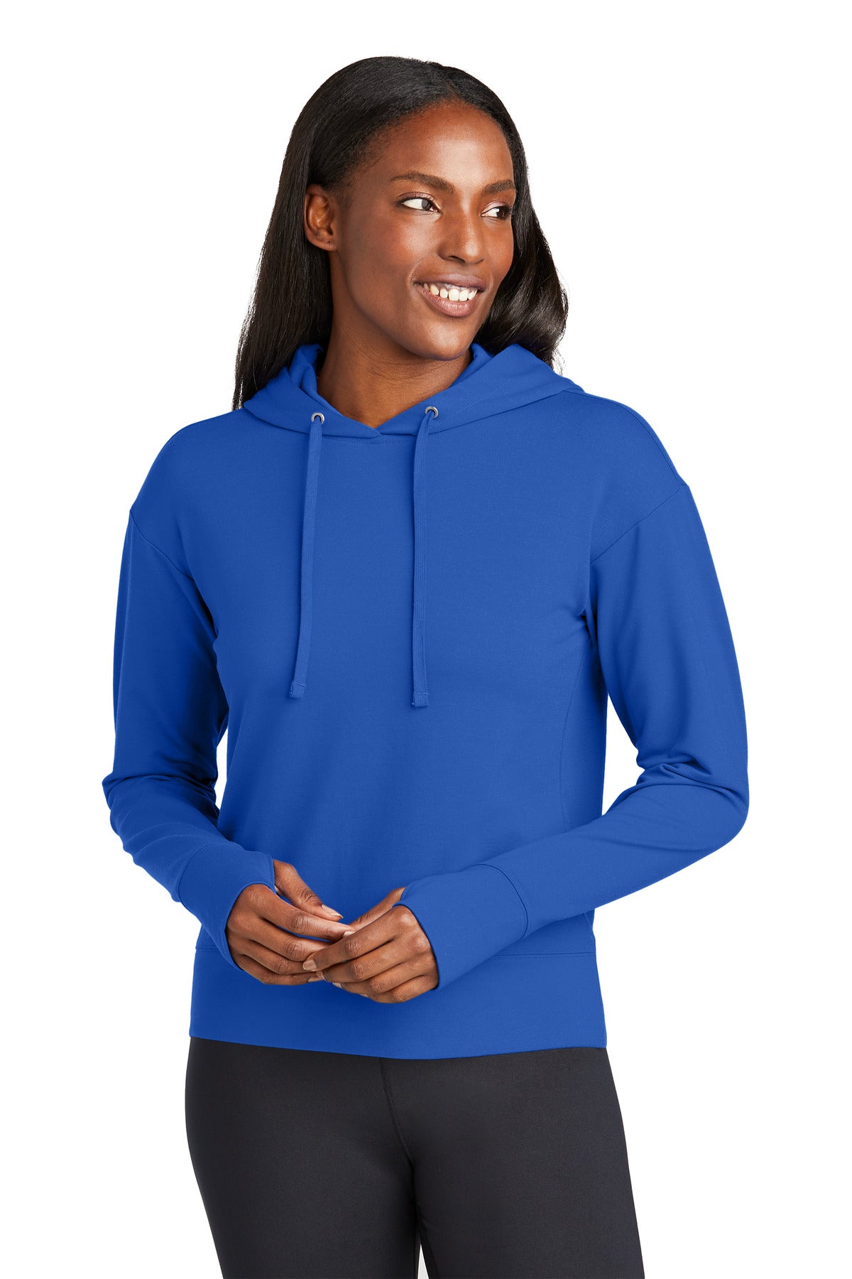 Sport-Tek® Ladies Sport-Wick® Flex Fleece Pullover Hoodie LST562