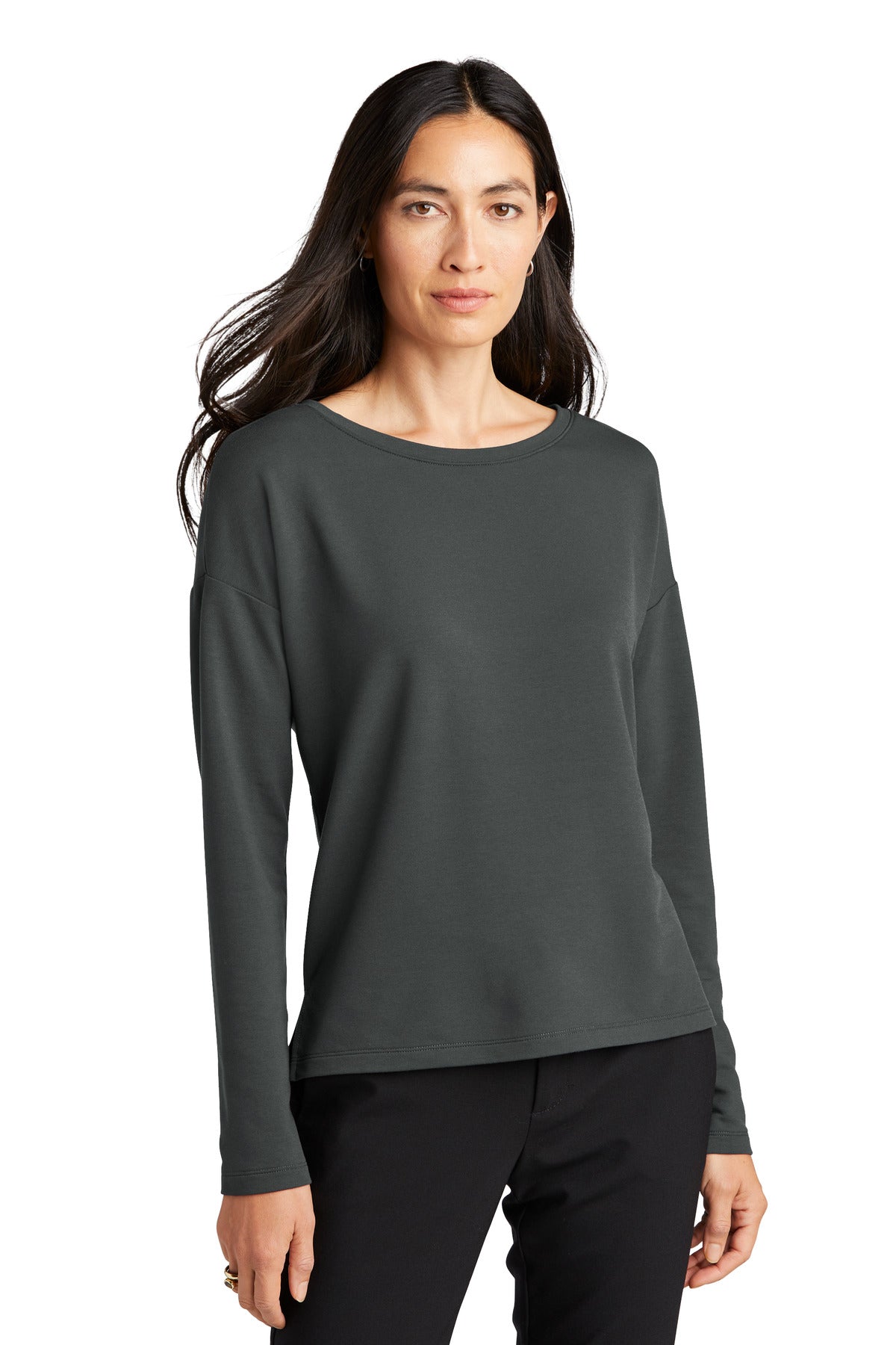 Mercer+Mettle™ Women's Stretch Drop Shoulder Pullover MM3013