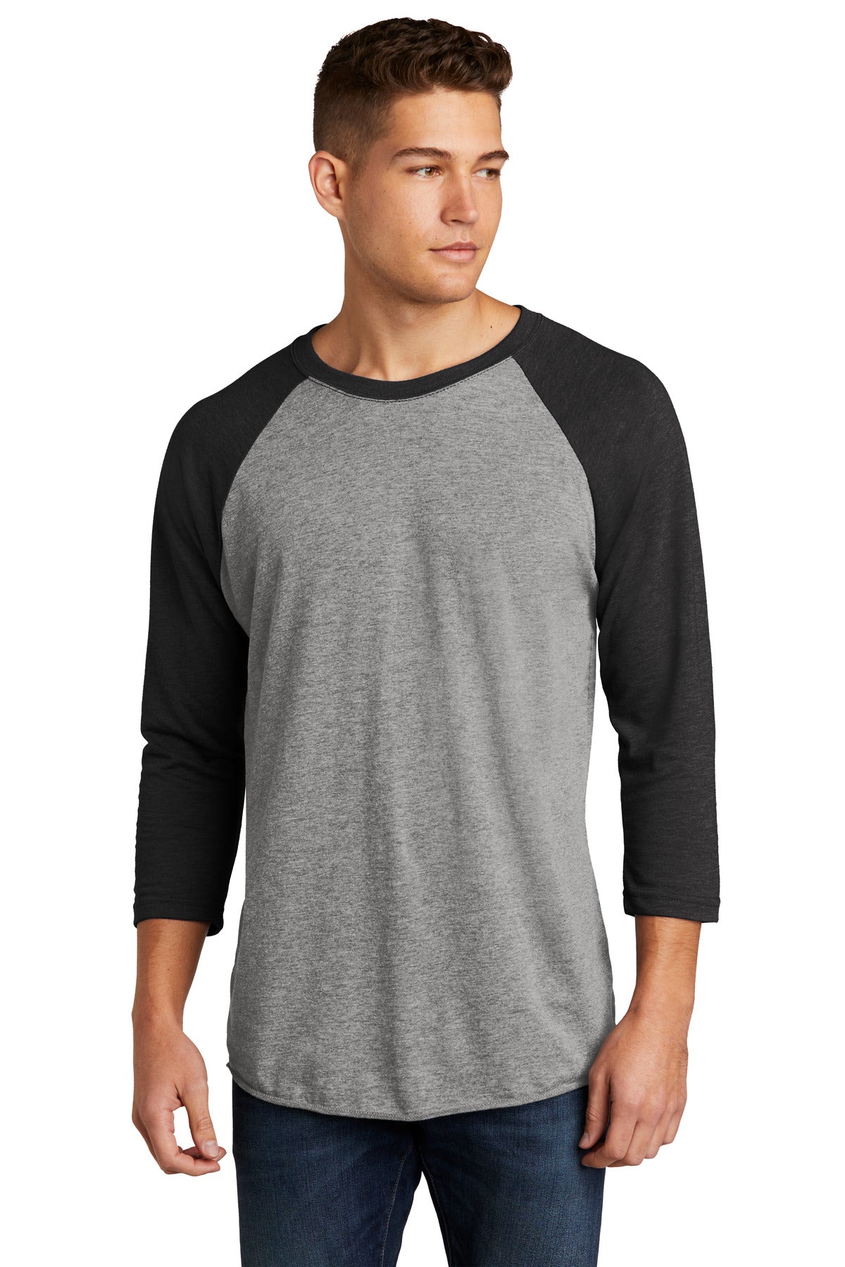 Next Level Apparel® Unisex Tri-Blend 3/4-Sleeve Raglan Tee. NL6051