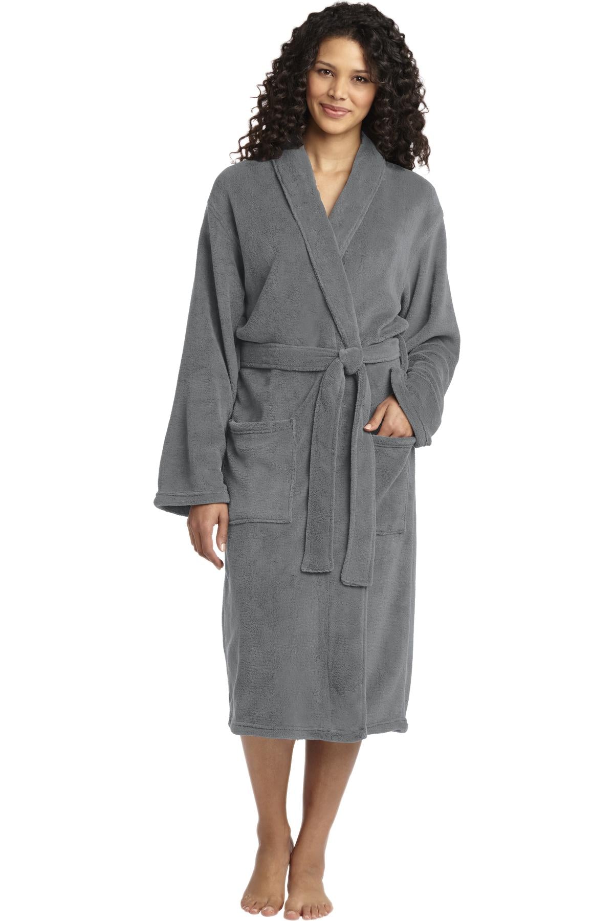 Port Authority® Plush Microfleece Shawl Collar Robe. R102