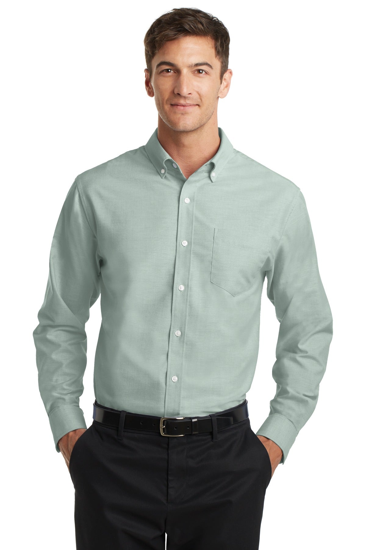 Port Authority® SuperPro™ Oxford Shirt. S658