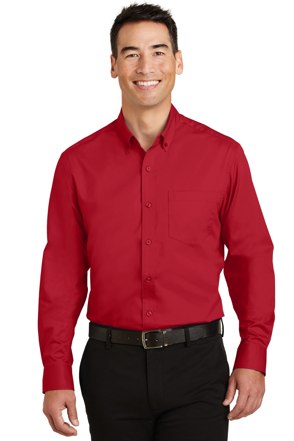 Port Authority® SuperPro™ Twill Shirt. S663