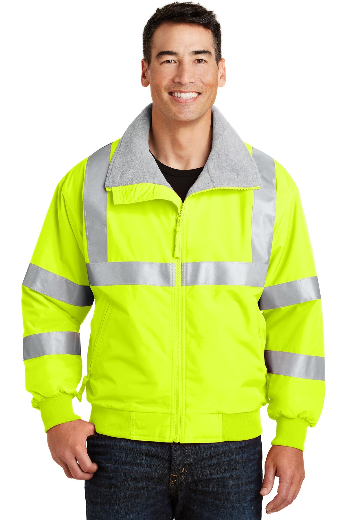 Port Authority® Enhanced Visibility Challenger™ Jacket with Reflective Taping.  SRJ754