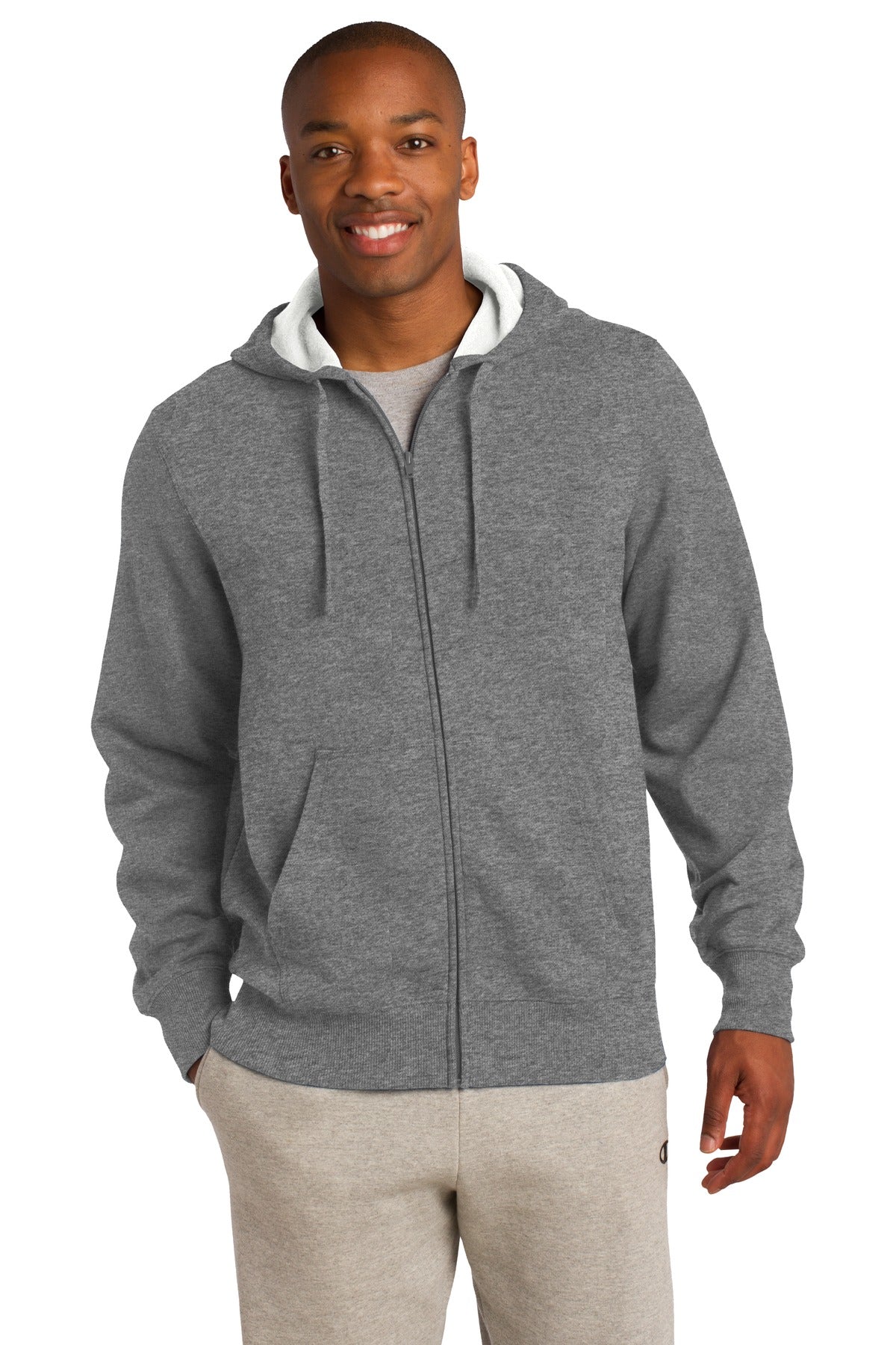 Sport-Tek® Full-Zip Hooded Sweatshirt. ST258