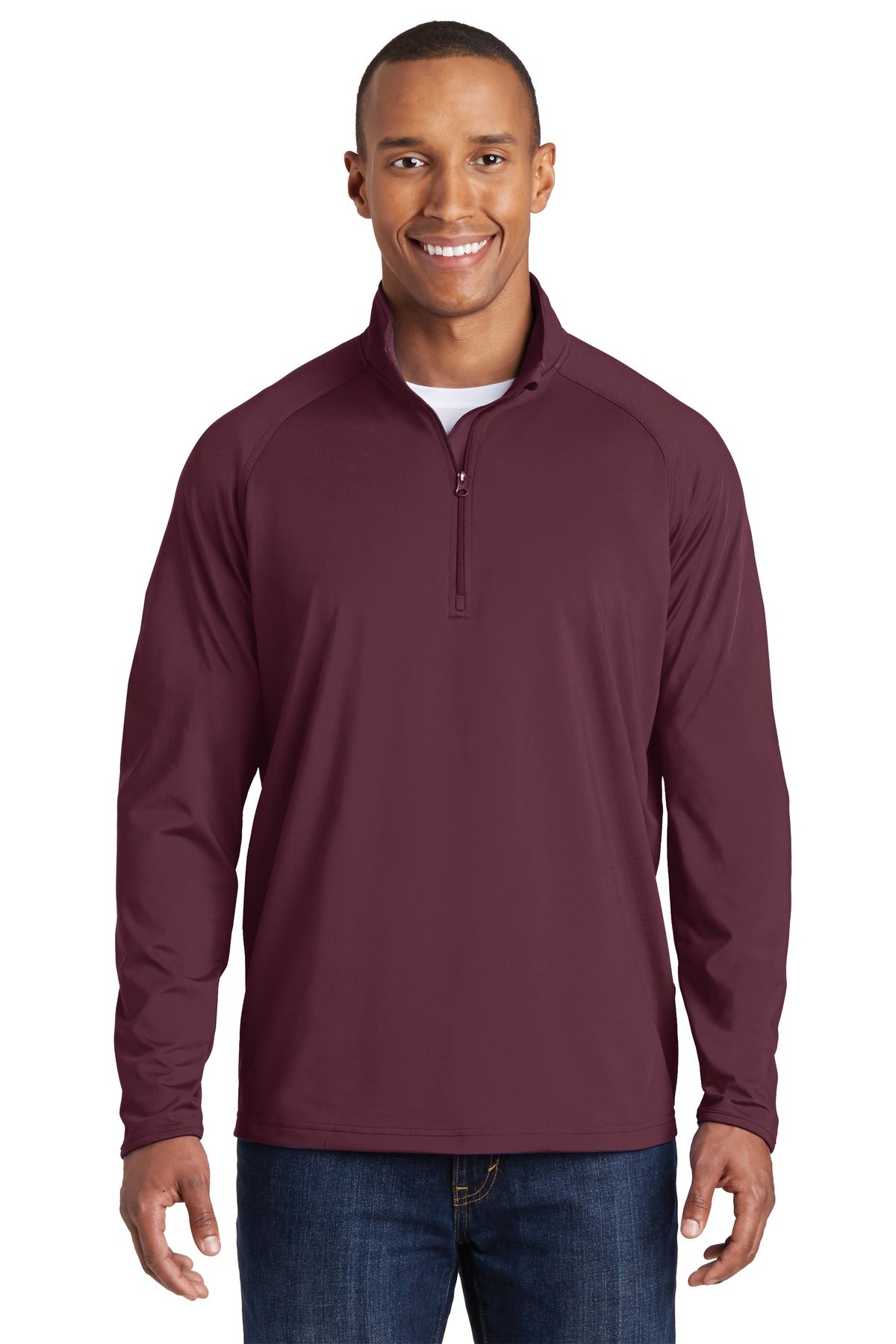 Sport-Tek® Sport-Wick® Stretch 1/4-Zip Pullover. ST850