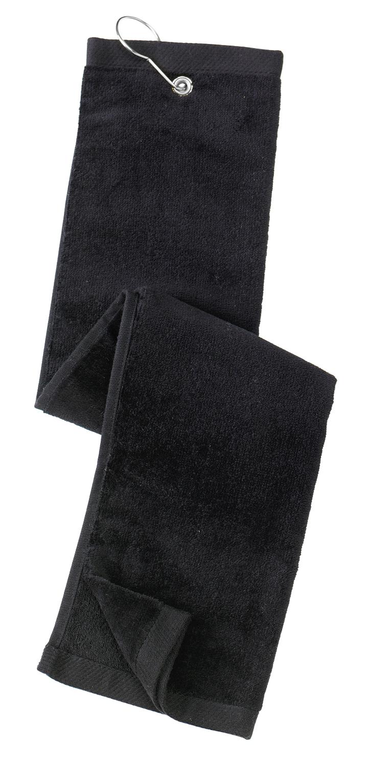 Port Authority® Grommeted Tri-Fold Golf Towel. TW50