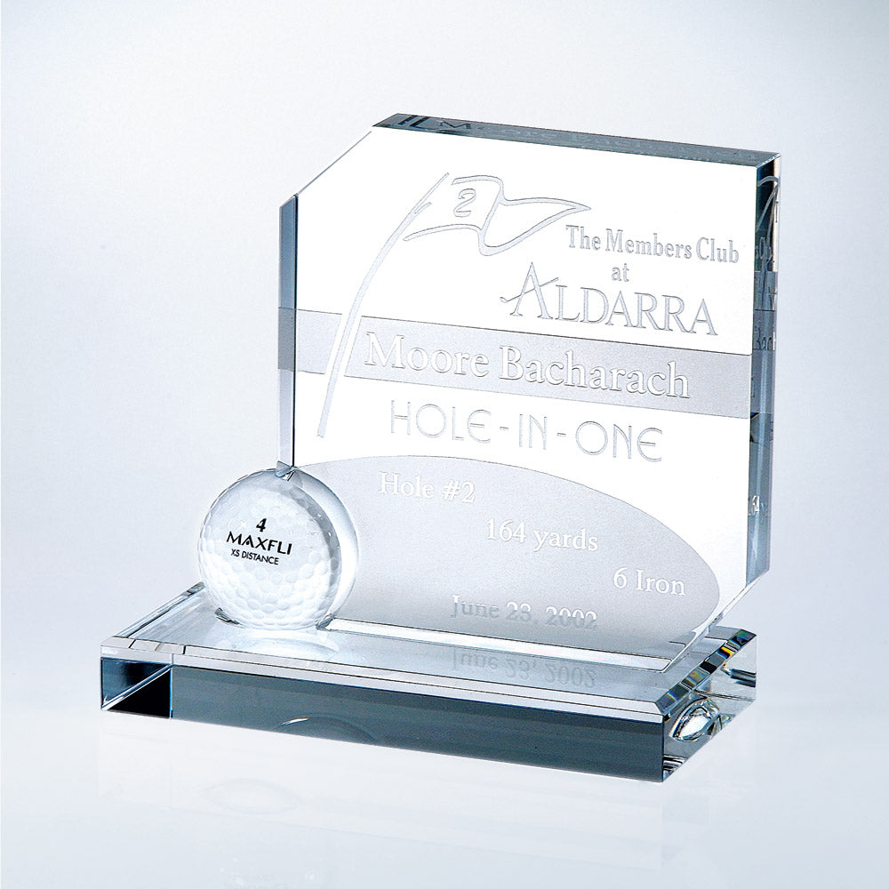 Crystal Hole-In-One Award