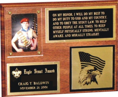 Eagle Scout Plaque