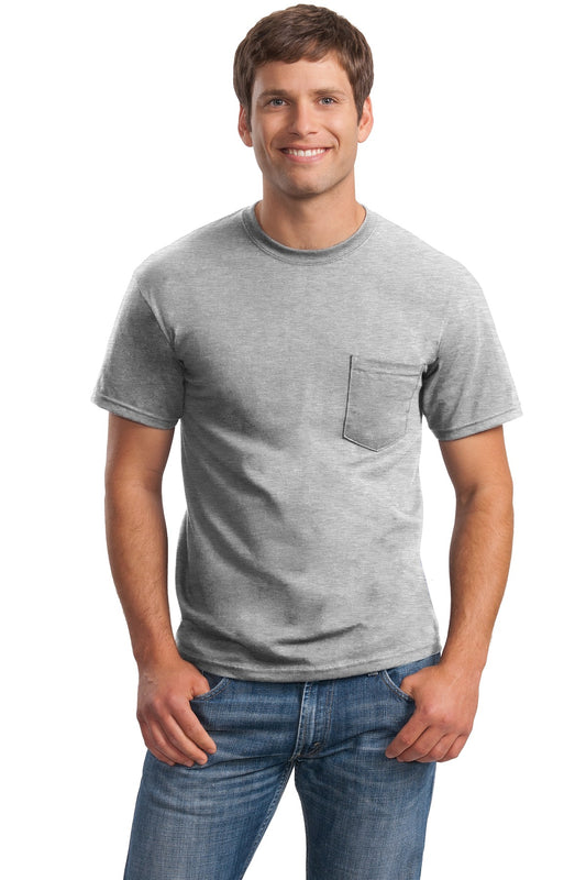 Gildan® - Ultra Cotton® 100% US Cotton T-Shirt with Pocket.  2300