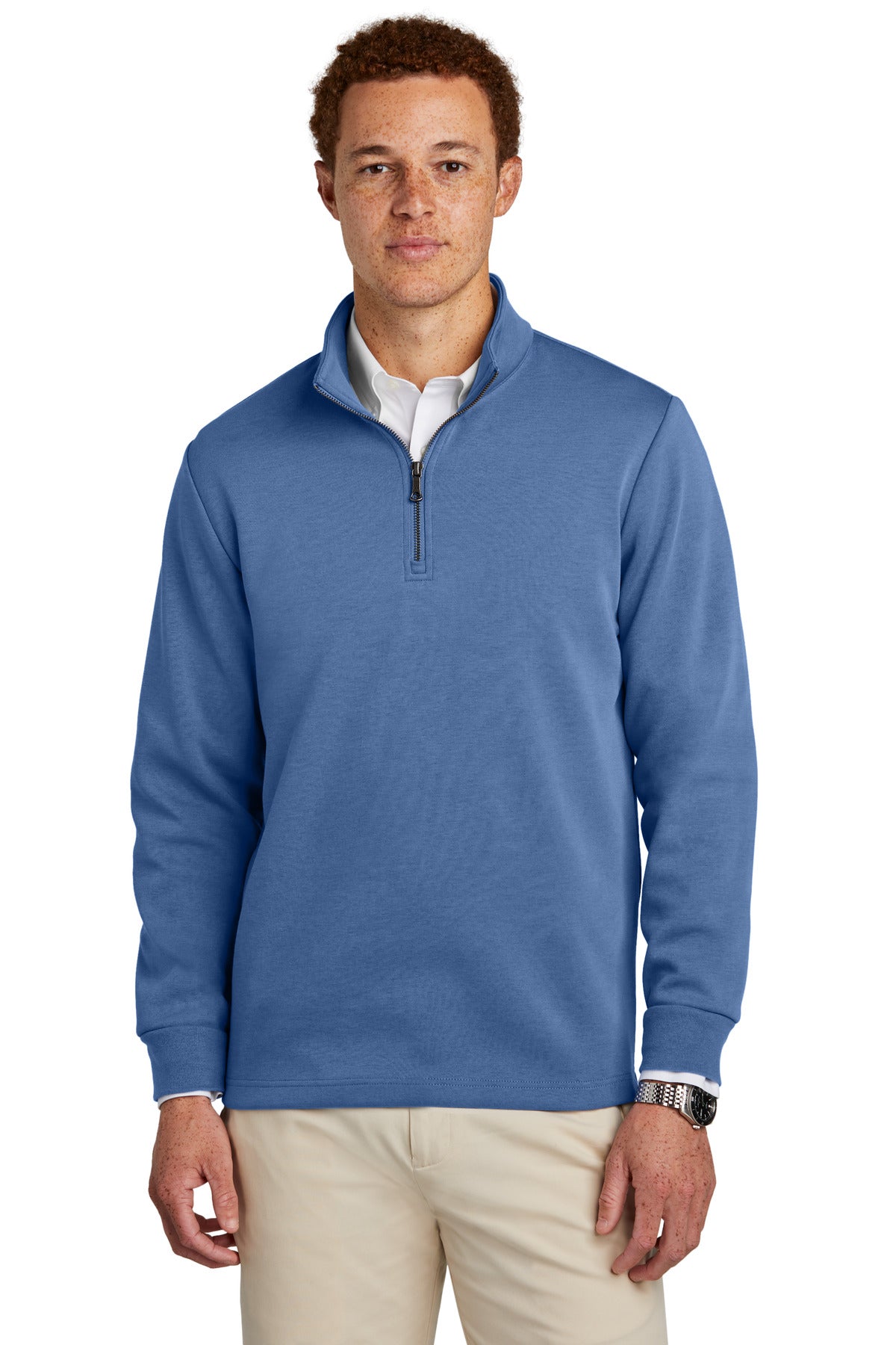 Brooks Brothers® Double-Knit 1/4-Zip BB18206
