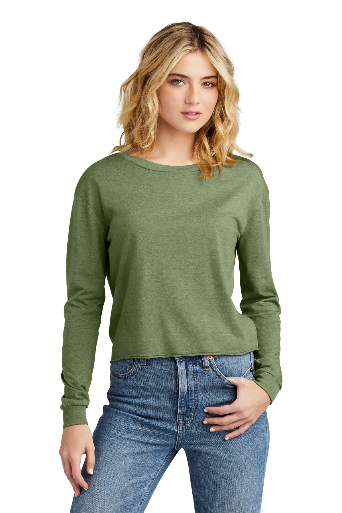 District® Women's Perfect Tri® Midi Long Sleeve Tee DT141