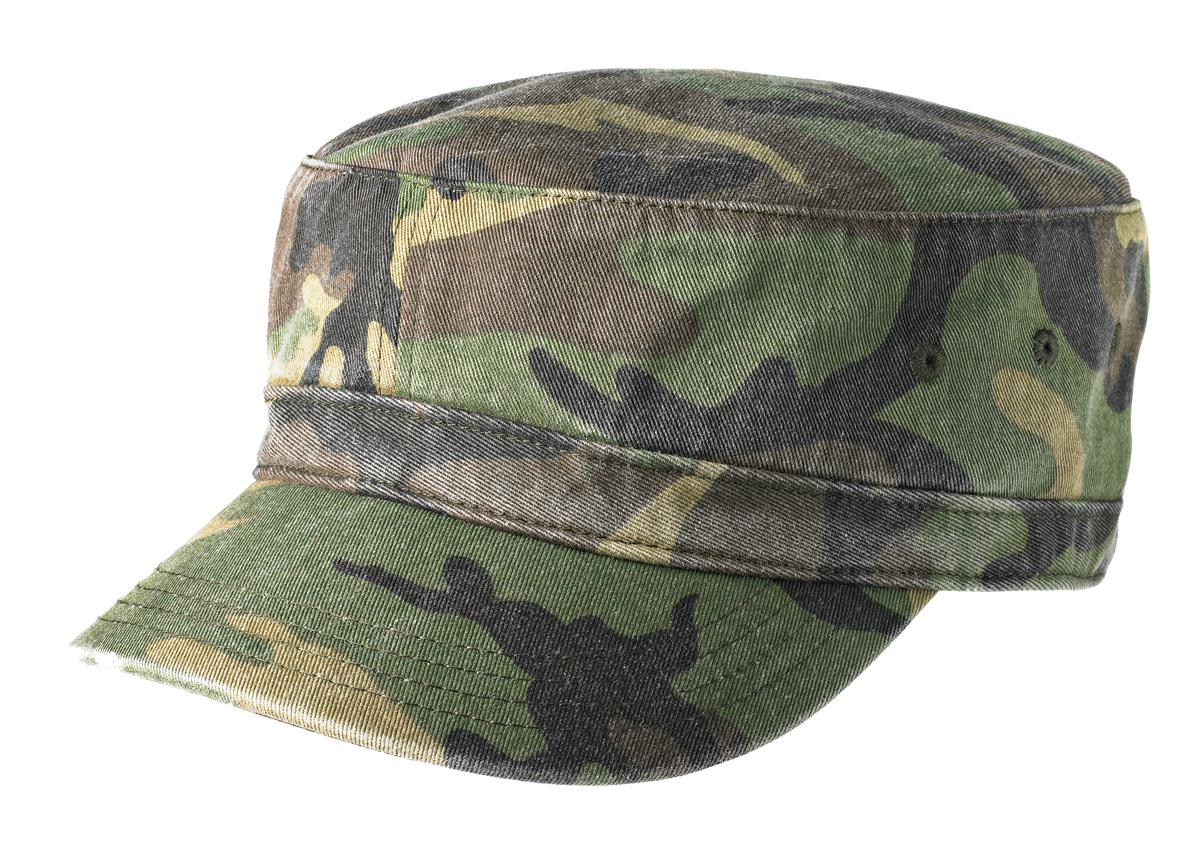 District® Distressed Military Hat.  DT605
