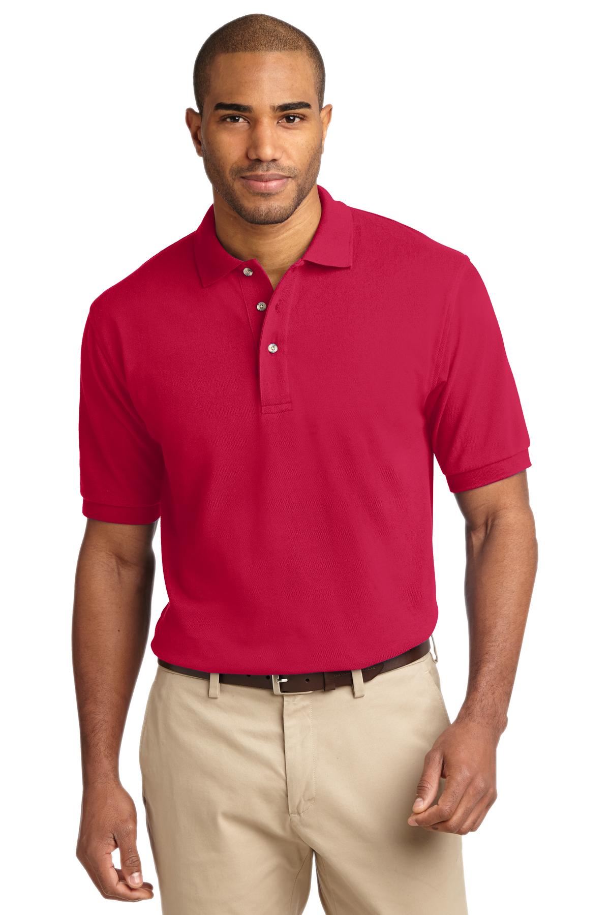 Port Authority¬Æ Heavyweight Cotton Pique Polo.  K420