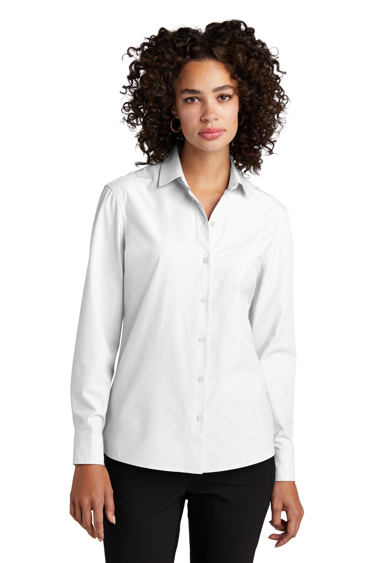 Mercer+Mettle™ Women's Long Sleeve Stretch Woven Shirt MM2001